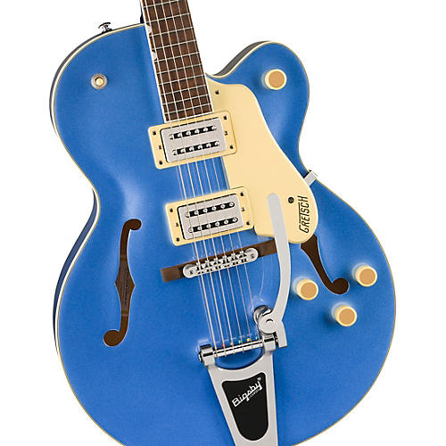 Gretsch Guitars G2420T Streamliner Hollow Body With Bigsby Electric Guitar Robusto Burst - musicians--Friend