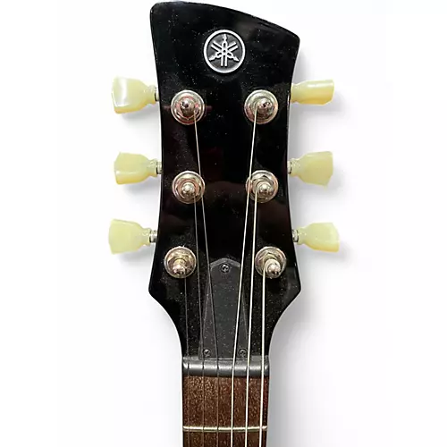 Used Yamaha Revstar RSE20L Black Electric Guitar Black - musicians--Friend