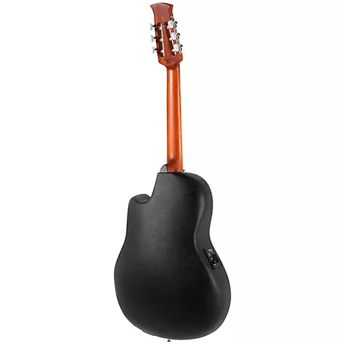Applause AB24CC-4S Traditional Series Mid-Depth Cedar Nylon-String Classical Acoustic-Electric Guitar Natural - musicians--Friend