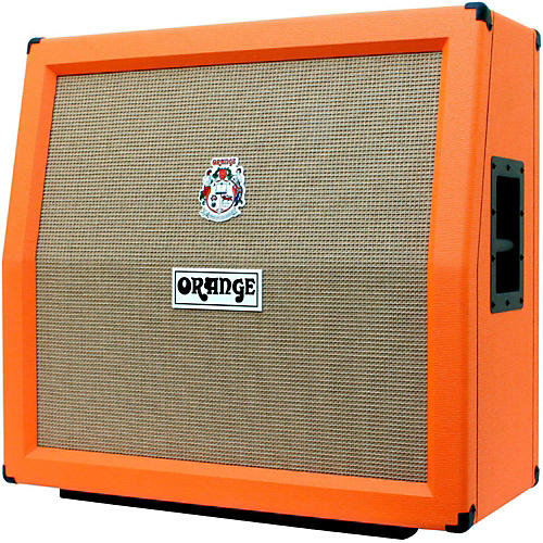 Orange Amplifiers PPC Series PPC412-A 240W 4x12 Guitar Speaker Cabinet Orange Slant - musicians--Friend