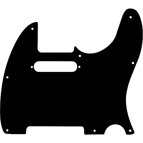 Fender American Standard 8-Hole Telecaster Pickguard Black - musicians--Friend