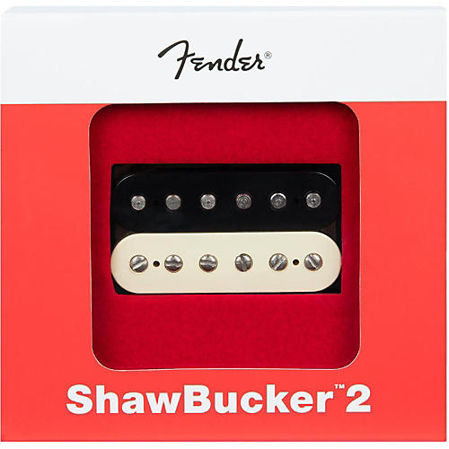 Fender ShawBucker 2 Humbucking Pickup Zebra Bridge - musicians--Friend