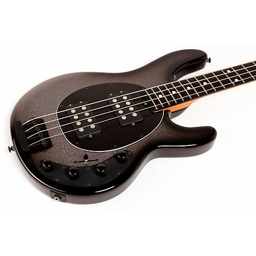 Ernie Ball Music Man StingRay Special HH Electric Bass Guitar Black and Chrome - musicians--Friend