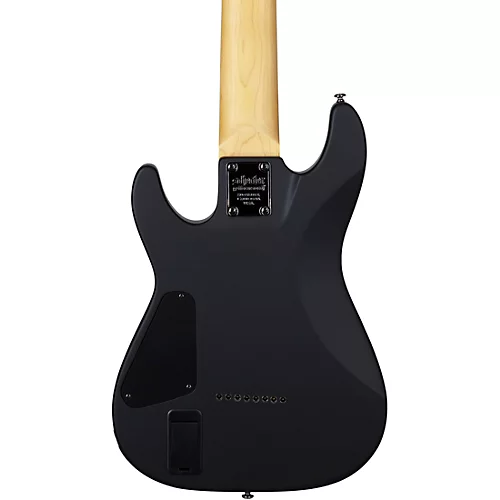 Schecter Guitar Research Demon-8 8-String Electric Guitar Satin Aged Black - musicians--Friend