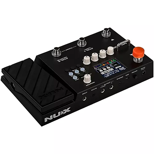 NUX MG-400 Dual DSP Modeling Guitar and Bass Effect Processor Pedal Black - musicians--Friend