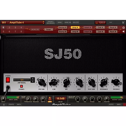 IK Multimedia AmpliTube Joe Satriani Plug-in (Download) - musicians--Friend