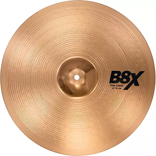 SABIAN B8X Thin Crash Cymbal 15 in. - musicians--Friend