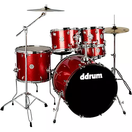 ddrum D2 5-Piece Complete Drum Kit Deep Aqua Sparkle - musicians--Friend