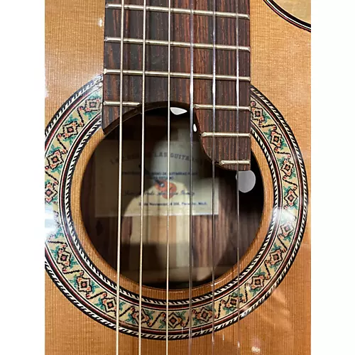 Used Jose Alfredo Gomez GLOSS CEDAR C Antique Natural Classical Acoustic Guitar Antique Natural - musicians--Friend