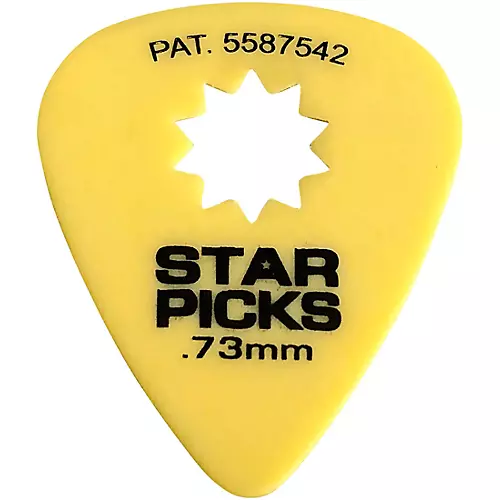 Everly Star Guitar Picks .50 mm 12 Pack - musicians--Friend