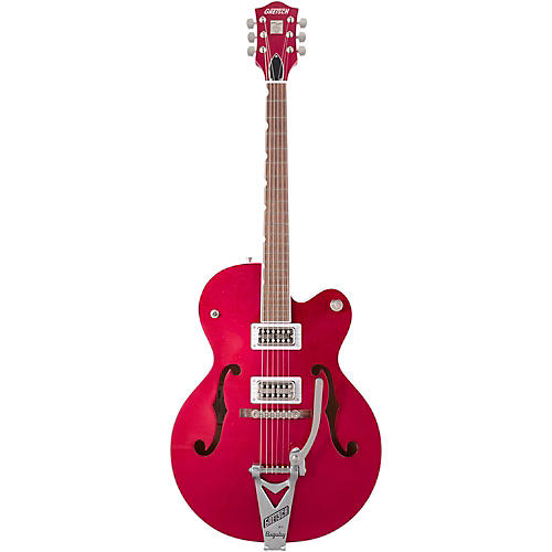 Gretsch Guitars G6120T-HR Brian Setzer Signature Hot Rod Hollowbody With Bigsby Magenta Sparkle - musicians--Friend