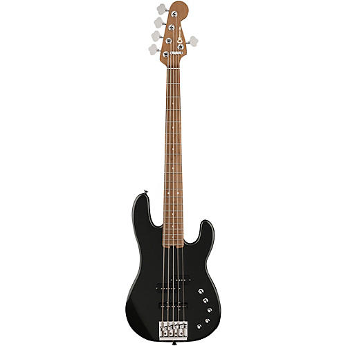 Charvel Pro-Mod San Dimas Bass PJ V 5-String Electric Bass Guitar Metallic Black - musicians--Friend