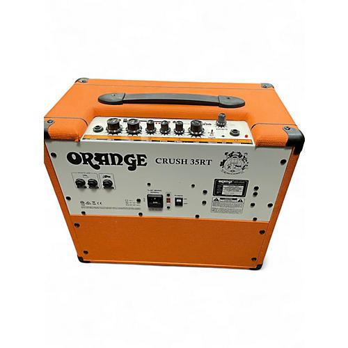Used Orange Amplifiers Crush 35RT Guitar Combo Amp - musicians--Friend
