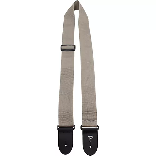 Perri's Nylon Guitar Strap Silver 2 in. - musicians--Friend