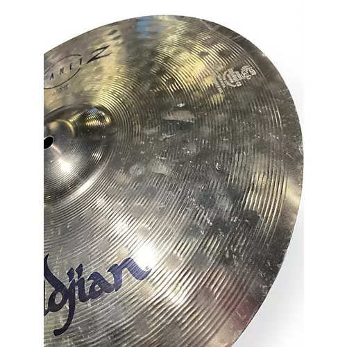Used Zildjian 16in PLANET Z CRASH 16 INCH Cymbal 36 - musicians--Friend