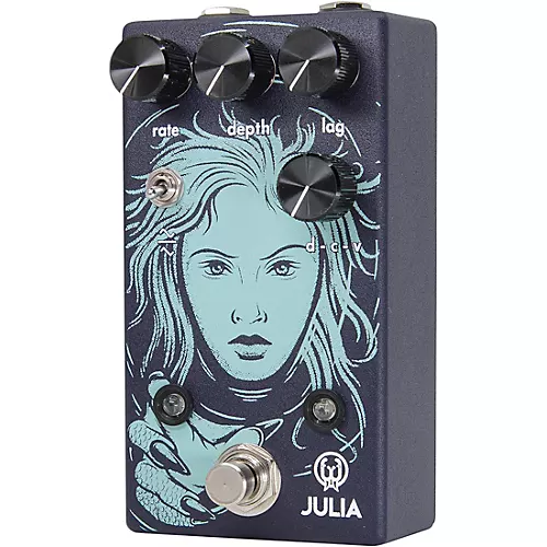 Walrus Audio Julia Analog Chorus/Vibrato V2 Effects Pedal Lavender - musicians--Friend