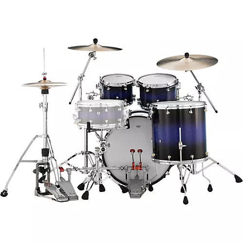 Pearl Reference One 4-Piece Shell Pack Natural Banded Redburst - musicians--Friend