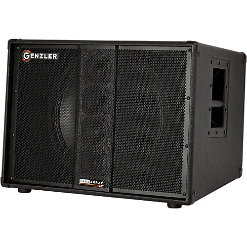 GENZLER AMPLIFICATION SERIES 2 BA2-115-3SLT BASS ARRAY Slant 1x15 Line Array Bass Speaker Cabinet Black - musicians--Friend