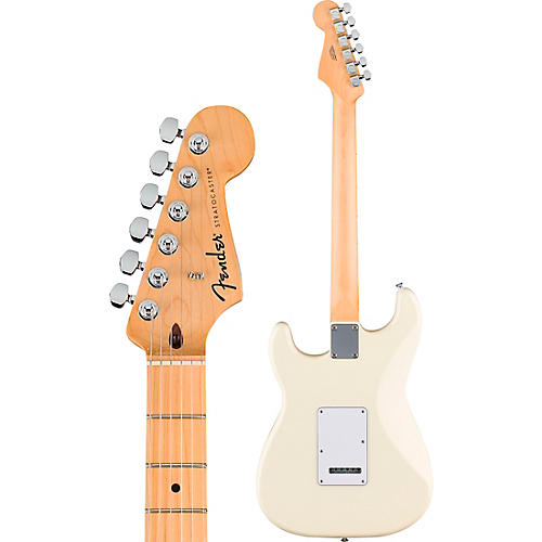Fender Standard Stratocaster Maple Fingerboard Electric Guitar Olympic White - musicians--Friend