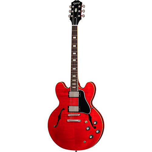 Epiphone Marty Schwartz ES-335 Semi-Hollow Electric Guitar Sixties Cherry - musicians--Friend