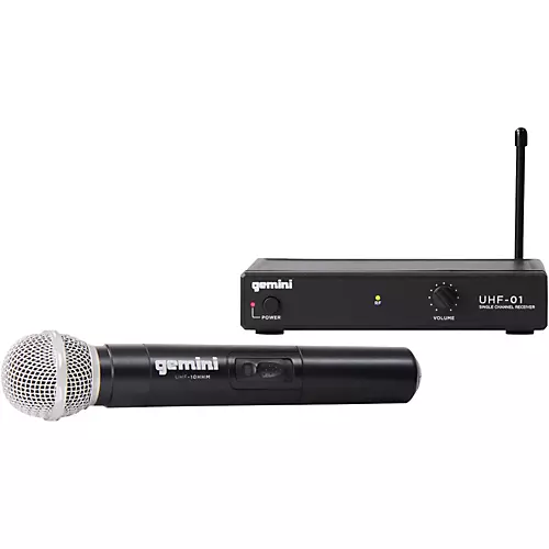 Gemini UHF-01M Wireless Handheld Microphone System F3 - musicians--Friend