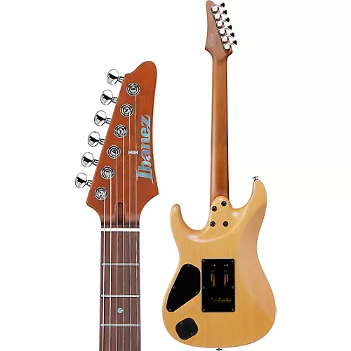 Ibanez Tom Quayle Signature 6str Electric Guitar Charcoal Black Burst Flat - musicians--Friend