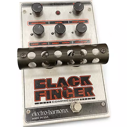 Used Electro-Harmonix Classics Black Finger Compressor Effect Pedal - musicians--Friend