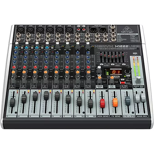 Behringer XENYX X1222USB USB Mixer With Effects - musicians--Friend