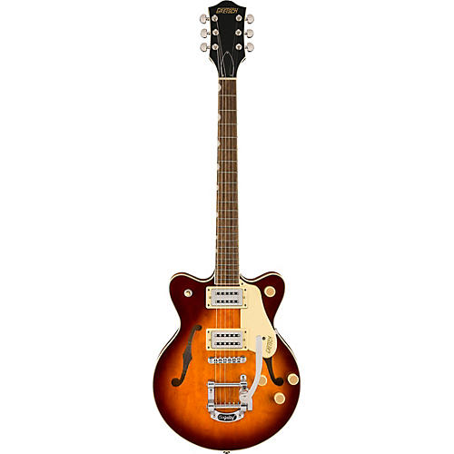 Gretsch Guitars G2655T Streamliner Center Block Jr. Double-Cut With Bigsby Electric Guitar Forge Glow - musicians--Friend