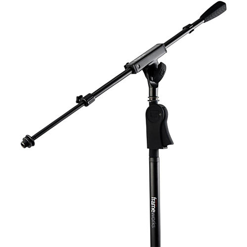 Gator Frameworks GFW-MIC-2120 Deluxe Tripod Mic Stand with Telescoping Boom - musicians--Friend