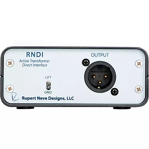 Rupert Neve Designs RNDI Active DI Box - musicians--Friend