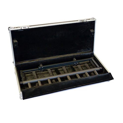 Road Runner 7-Guitar Stand Flight Case Black - musicians--Friend
