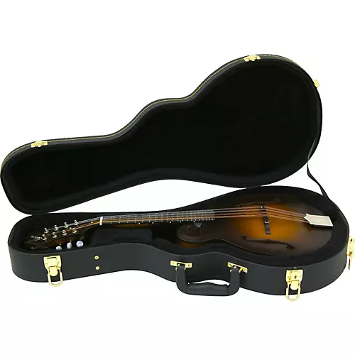 Musician's Gear F-Style Mandolin Hardshell Case Black - musicians--Friend