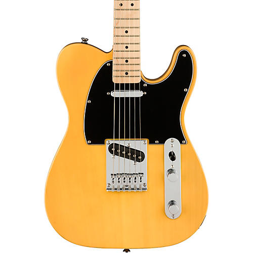 Squier Affinity Series Telecaster Maple Fingerboard Electric Guitar Butterscotch Blonde - musicians--Friend