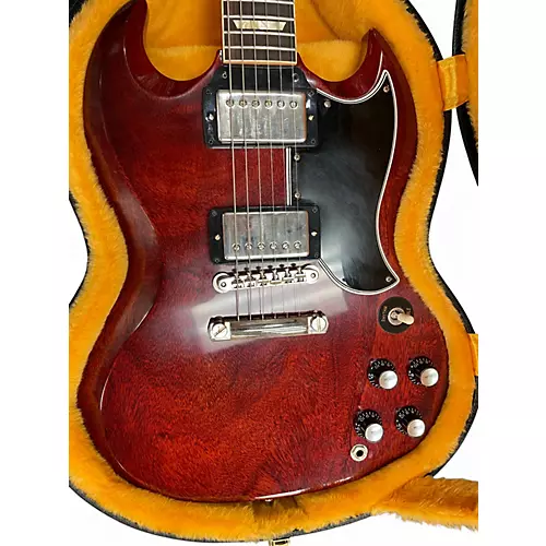 Used Gibson 1961 SG VOS Cherry Solid Body Electric Guitar Cherry - musicians--Friend