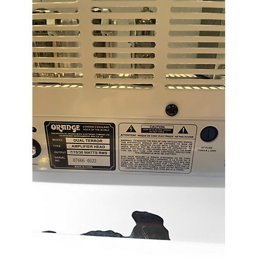 Used Orange Amplifiers DT30H Dual Terror 30W Tube Guitar Amp Head - musicians--Friend