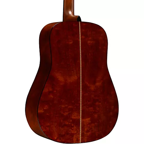 Martin Custom Shop 18 Style All Quilted Mahogany Dreadnought Acoustic Guitar Toasted Burst - musicians--Friend