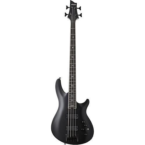 Schecter Guitar Research SLS Elite-4 Evil Twin Electric Bass Satin Black - musicians--Friend