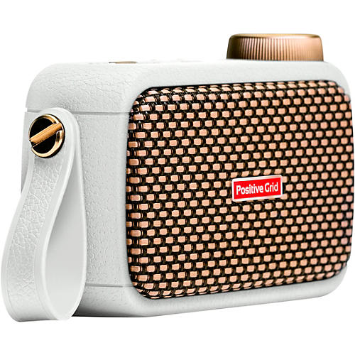 Positive Grid Spark GO 5W Battery-Powered Combo Amplifier Pearl - musicians--Friend