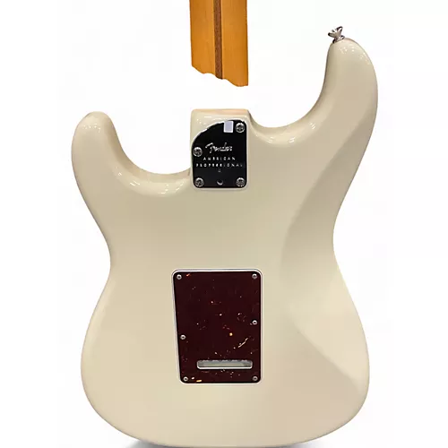Used Fender American Professional II Stratocaster Olympic White Solid Body Electric Guitar Olympic White - musicians--Friend