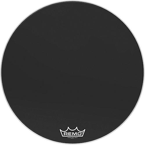Remo Powermax Ebony Crimplock Bass Drum Head 20 in. - musicians--Friend