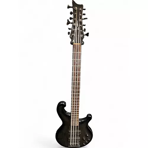 Used Dean Rhapsody 12 12-String Trans Gray Electric Bass Guitar Trans Gray - musicians--Friend