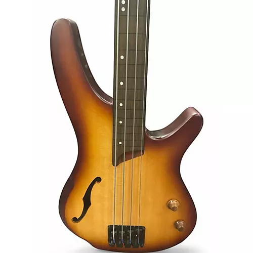 Used Ibanez SRH500 NATURAL BROWNED BURST Electric Bass Guitar NATURAL BROWNED BURST - musicians--Friend