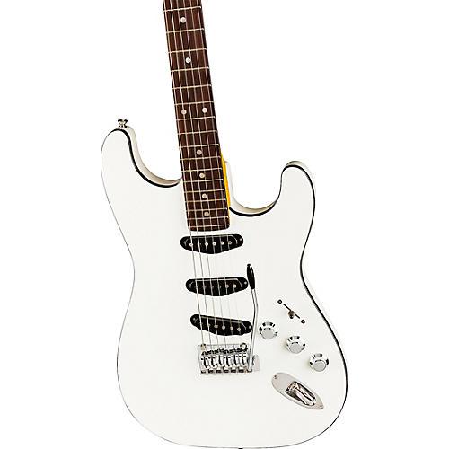 Fender Aerodyne Special Stratocaster With Rosewood Fingerboard Electric Guitar Bright White - musicians--Friend