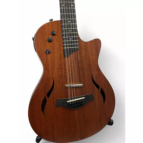 Used Taylor T5 12 CLASSIC Mahogany 12 String Acoustic Electric Guitar Mahogany - musicians--Friend