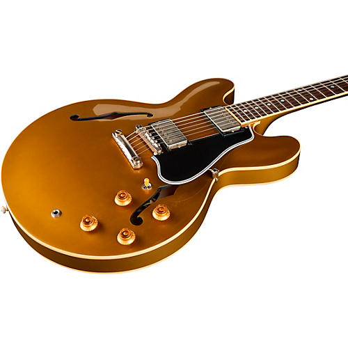 Gibson Custom 1959 ES-335 Reissue VOS Limited-Edition Electric Guitar Double Gold - musicians--Friend