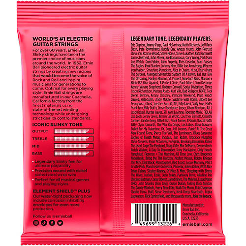 Ernie Ball Burly Slinky Nickel Wound Electric Guitar Strings 3-Pack 11 - 52 - musicians--Friend
