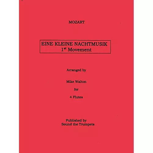 Carl Fischer Eine Kleine Nachtmusik Mvt.I (Book + Sheet Music) - musicians--Friend