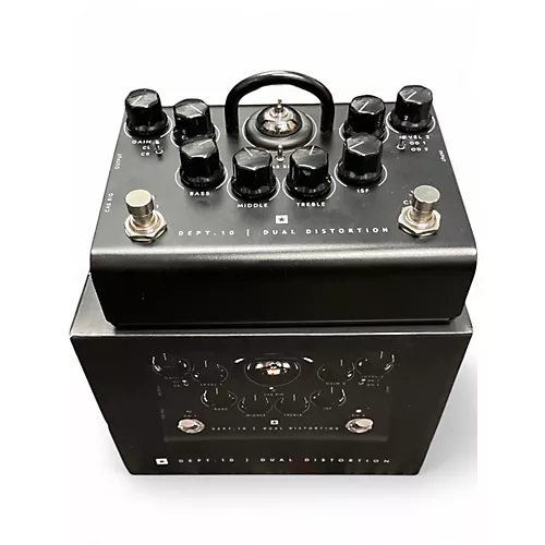 Used Blackstar DEPT 10. DUAL DISTORTION Effect Pedal - musicians--Friend