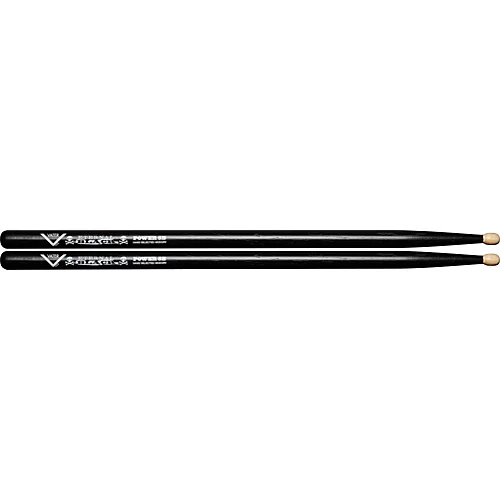 Vater Eternal Black Drum Sticks 5B Wood - musicians--Friend